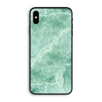 Groen marmer: iPhone XS Max Biologisch afbreekbaar hoesje