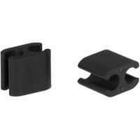 Elvedes kabelclips duo 4,1+5,0mm zwart (50st)