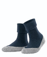 Falke Cosyshoe Slof Dames Marine Mel. 41-42