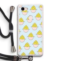 Citroenen: Pixel 3 Transparant Hoesje met koord