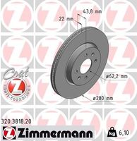 Remschijf COAT Z 320381820