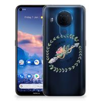 Nokia 5.4 Telefoonhoesje met Naam Boho Dreams