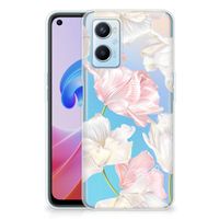OPPO A96 | OPPO A76 TPU Case Lovely Flowers