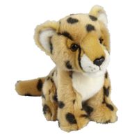 Pluche knuffel dieren Cheetah/Jachtluipaard 18 cm   -