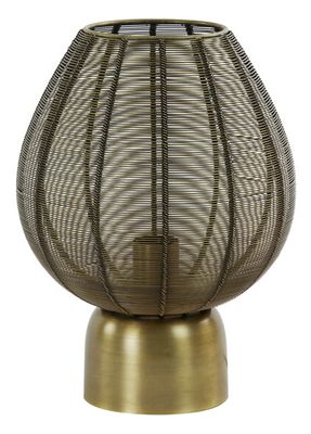 Light & Living Tafellamp 'Suneko' 34cm hoog, kleur Antiek Brons