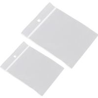 200x Plastic zakjes met gripsluiting 80 x 120 mm en 120 x 180 mm   -