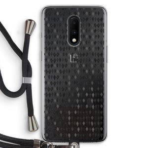 Crazy shapes: OnePlus 7 Transparant Hoesje met koord