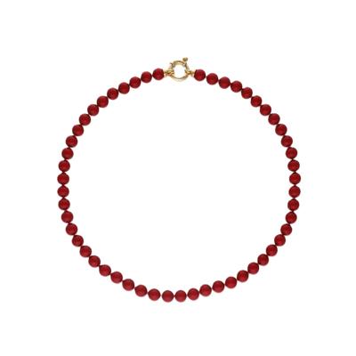 Majorica 09866.04.1.N45.405.1 Rood Dames armband