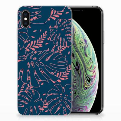 Apple iPhone Xs Max | TPU Case | Palm Leaves