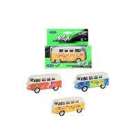 Toi-Toys Welly volkswagen 1963 bus met print