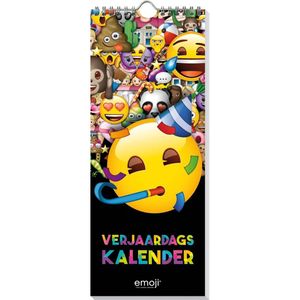 Verjaardagskalender - Emoji - 13 x 33 cm