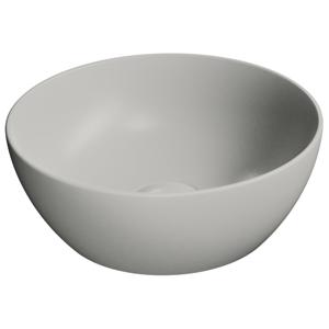 Keramische Opbouw Waskom Sapho Pura dia. 32 cm Licht Grijs