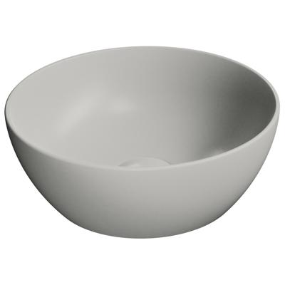 Keramische Opbouw Waskom Sapho Pura dia. 32 cm Licht Grijs