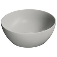 Keramische Opbouw Waskom Sapho Pura dia. 32 cm Licht Grijs