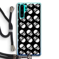 Musketon Skulls: Huawei P30 Pro Transparant Hoesje met koord