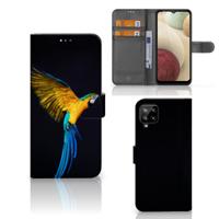 Samsung Galaxy A12 | Telefoonhoesje | Met pasjeshouder | Papegaai