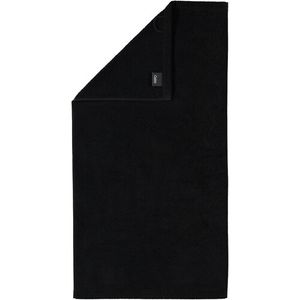 Cawö Cawo Lifestyle Uni Handdoek 50x100 Zwart