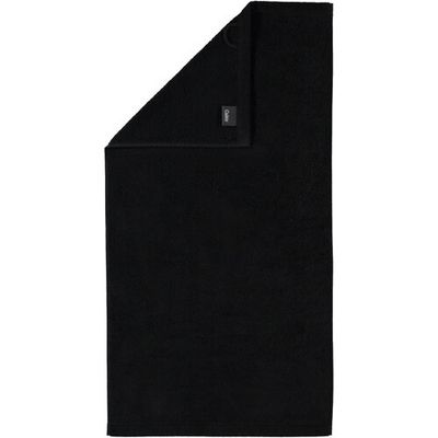 Cawö Cawo Lifestyle Uni Handdoek 50x100 Zwart