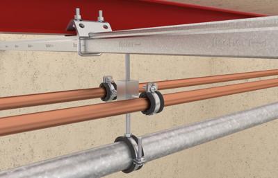 Fischer 512650 hanger & klem voor loodgieterswerk Slangklem