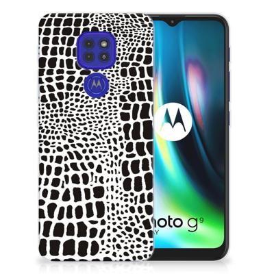 Motorola Moto G9 Play | E7 Plus | TPU Hoesje | Slangenprint