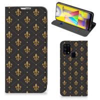 Samsung Galaxy M31 | Hoesje met Magneet | Franse Lelie