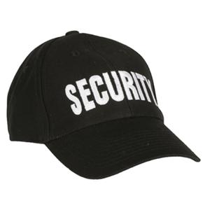 Security thema baseballcap - volwassenen - Maat 58 cm - beveiligingspet