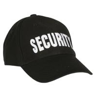 Security thema baseballcap - volwassenen - Maat 58 cm - beveiligingspet