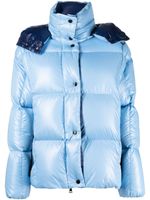 Moncler doudoune Parana à capuche - Bleu