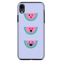 Smiley watermeloen: iPhone XR Tough Case