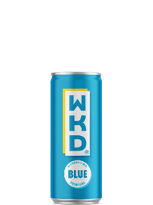 WKD Vodka Blue blikje 25 cl