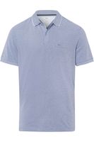 Brax Modern Fit Polo shirt Korte mouw middenblauw - thumbnail