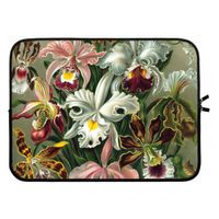Haeckel Orchidae: Laptop sleeve 15 inch