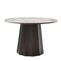 Giga Meubel - Eettafel Rond - Marmer - Bruin - Ø120cm - Eettafel Senna