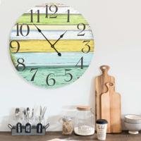 VidaXL Wandklok 60 cm mdf meerkleurig
