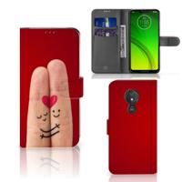 Motorola Moto G7 Power | Wallet Case | met Pasjes | Liefde - Origineel Romantisch Cadeau