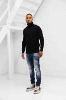 Malelions Knitted Turtleneck Sweater Heren Zwart - Maat XS - Kleur: Zwart | Soccerfanshop