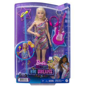 Barbie tienerpop Big City Big Dreams meisjes 30 cm geel/roze