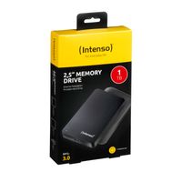 Intenso Memory Drive, 1TB externe harde schijf 5400 RPM 2.5" USB Type-A 3.2 Gen 1 (3.1 Gen 1) Zwart - thumbnail