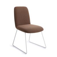 Jesper Home Eetkamerstoel 'Taiwa' Slide White, kleur Rustic Rye