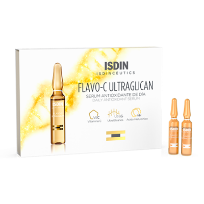 Isdin Isdinceutics Flavo-C Ultraglican Daily Antioxidant Serum 10x2ml 20 ml