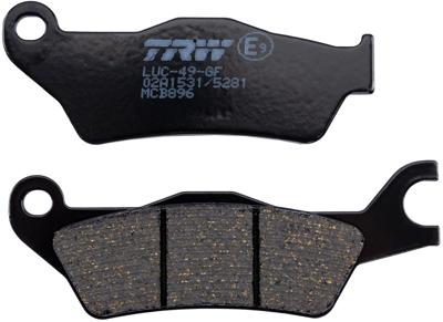 TRW Brake pad mcb 896 organic