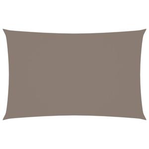 vidaXL Zonnescherm rechthoekig 4x7 m oxford stof taupe