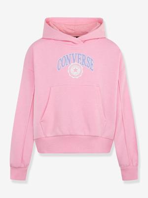 Sweater met capuchon Varsity Pintuck Hoodie CONVERSE rozen