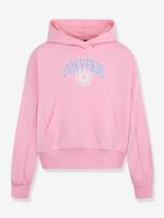 Sweater met capuchon Varsity Pintuck Hoodie CONVERSE rozen