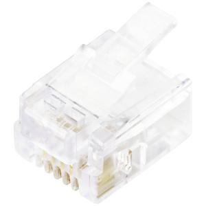 TRU COMPONENTS TC-10336036 modulaire stekker Stekker, recht Aantal polen 6P4C RJ45 1 stuk(s)