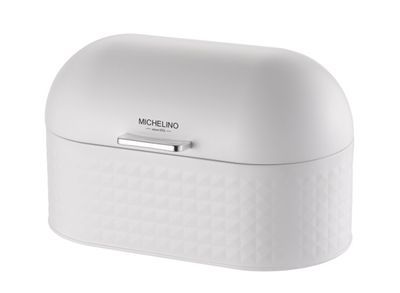 Michelino Broodtrommel - Wit - 33,5 x 19,5 x 20 cm