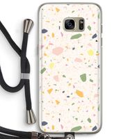 Terrazzo N°21: Samsung Galaxy S7 Edge Transparant Hoesje met koord
