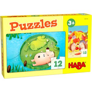 HABA 306165 puzzel Legpuzzel 12 stuk(s) Dieren