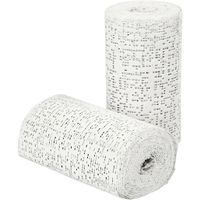 10x Rollen gips gaas/gipsverband 10 x 270 cm