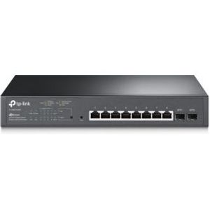 TP-LINK TL-SG2210MP netwerk-switch Gigabit Ethernet (10/100/1000) Power over Ethernet (PoE) Zwart